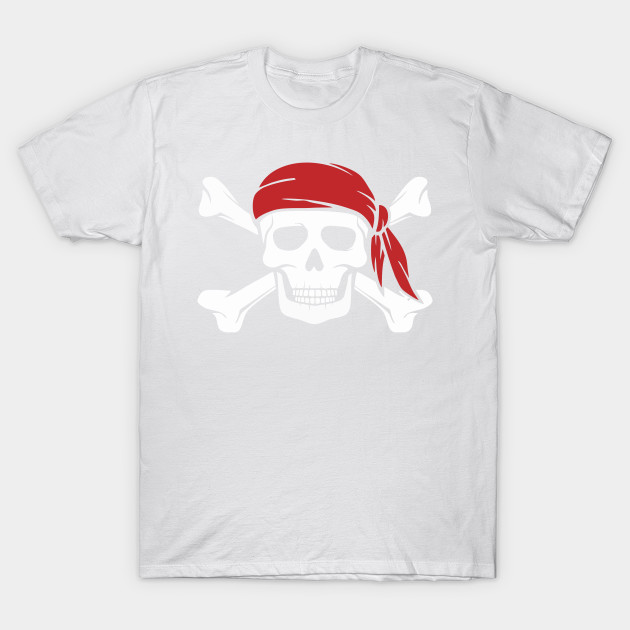Pirate Skull T-Shirt-TOZ